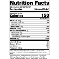 100% Pea Protein Isolate