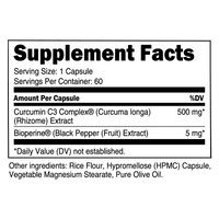 Turmeric Curcumin C3 Complex
